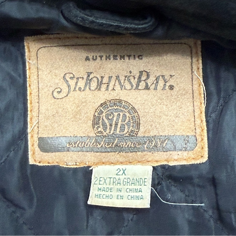 St. John's Bay Black Quilted Jacket - Picture 8 of 8